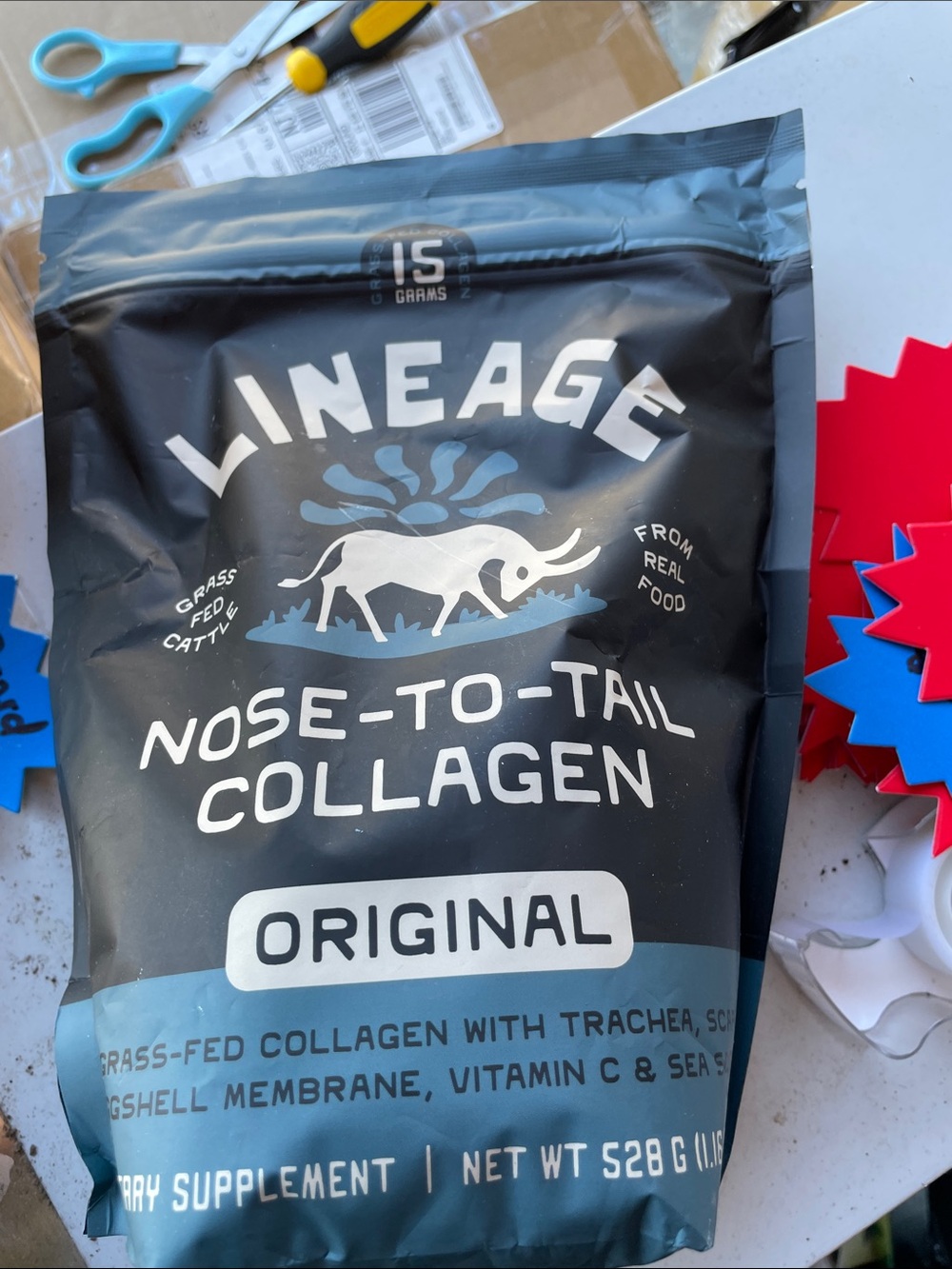 Linage nose to tail collagen
